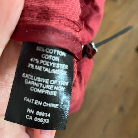 Stella Carakasi Maroon On The Go Vest Sleeveless Long Gorpcore Size XS - Picture 7 of 9